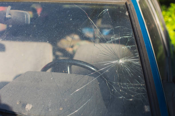cracked windshield